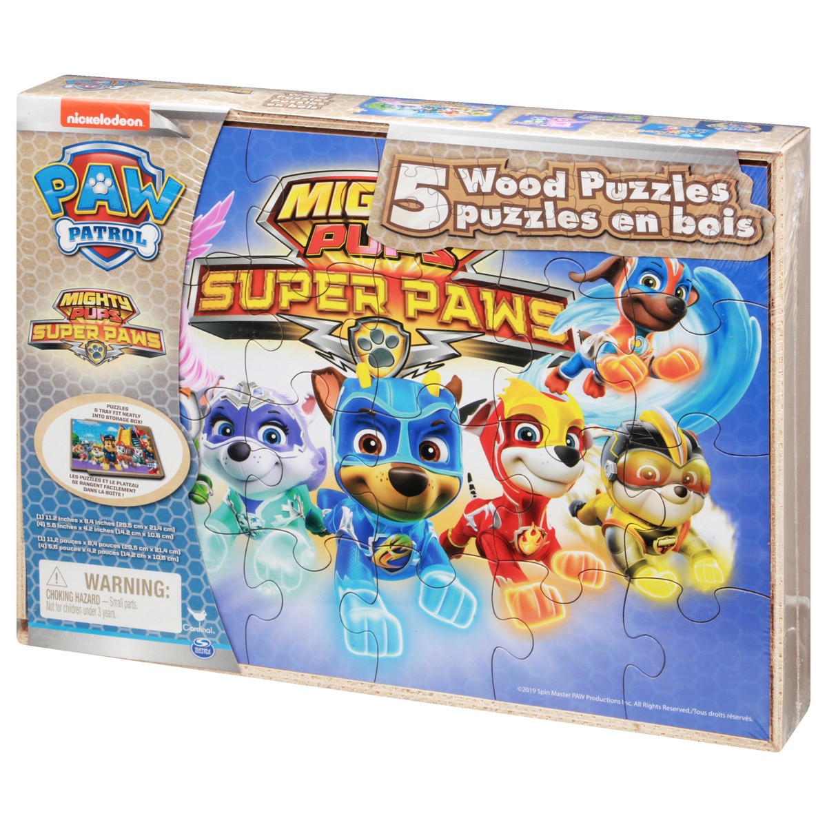 slide 5 of 9, Cardinal Paw Patrol Wood Puzzles 1 ea, 5 ct