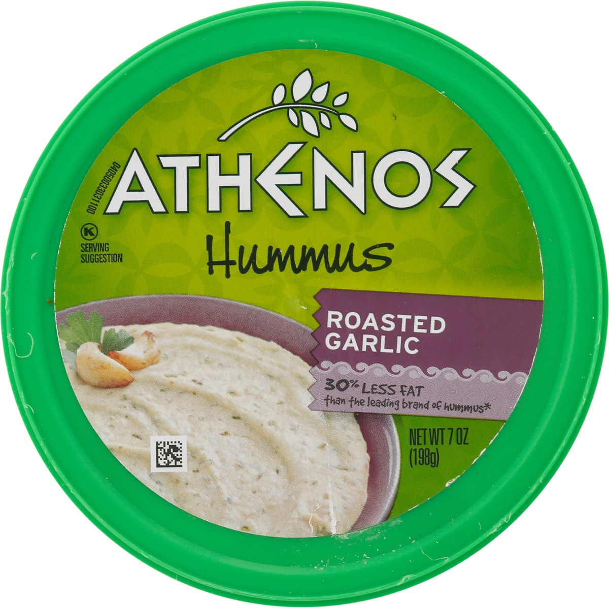 slide 8 of 11, Athenos Roasted Garlic Hummus, 7 oz Tub, 7 oz