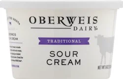 Oberweis Traditional Sour Cream 16 oz