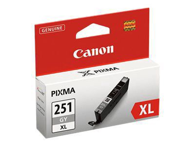 slide 2 of 3, Canon Cli-251Xl High-Yield Gray Ink Tank (Cli-251G Xl), 1 ct