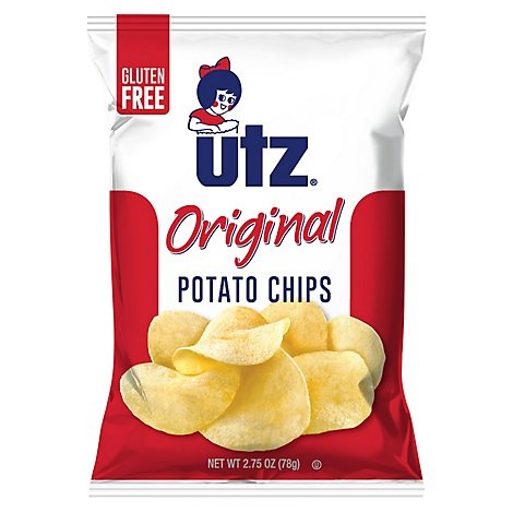slide 1 of 1, Utz Original Potato Chips, 2.75 oz