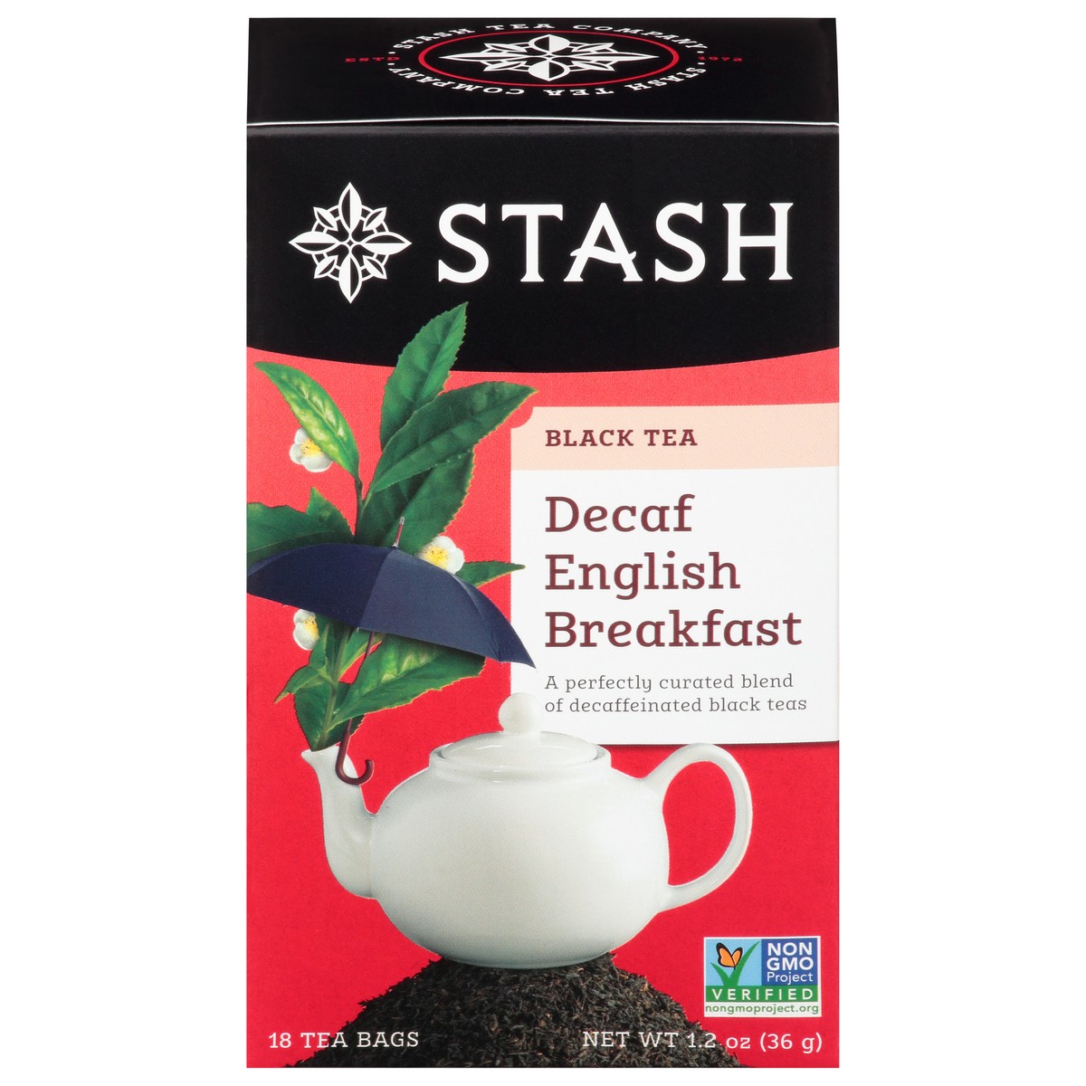 slide 1 of 1, Stash Organic Black & Green Tea Earl Grey - 18 ct, 18 ct