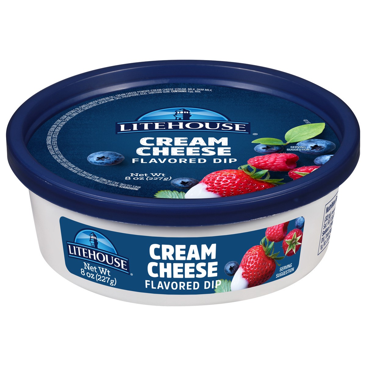 slide 1 of 12, Litehouse Cream Cheese Flavored Dip 8 oz, 8 oz