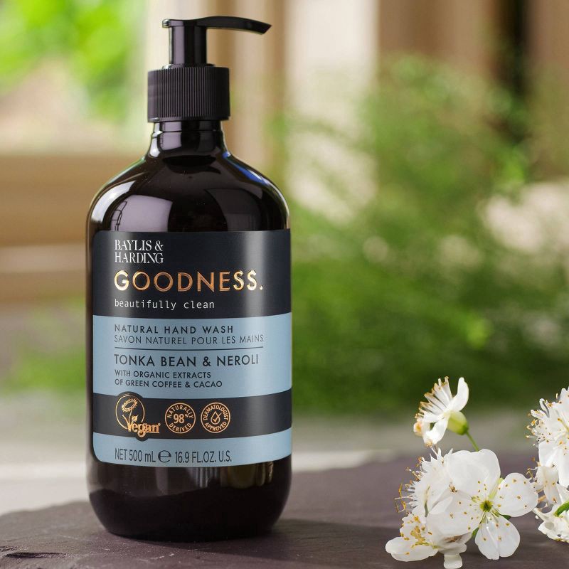 slide 2 of 6, Baylis & Harding Goodness Hand Wash - Tonka Bean & Neroli - 16.9 fl oz, 16.9 fl oz
