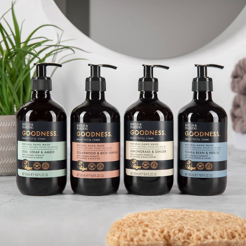 slide 6 of 6, Baylis & Harding Goodness Hand Wash - Tonka Bean & Neroli - 16.9 fl oz, 16.9 fl oz