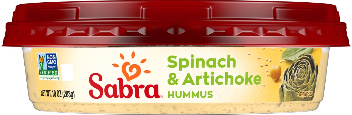 slide 4 of 6, Sabra Spinach & Artichoke Hummus, 10 oz, 10 oz