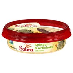 Sabra Spinach & Artichoke Hummus, 10 oz