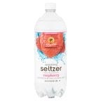 slide 1 of 1, ShopRite Seltzer Raspberry - 33.8 fl oz, 33.8 fl oz