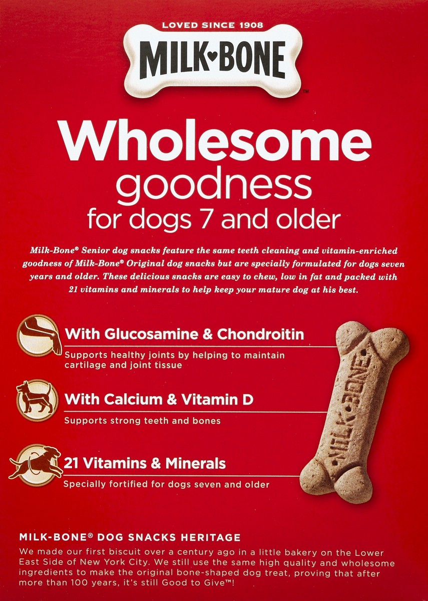 slide 6 of 6, Milk-Bone Senior Dog Biscuits, 20 oz