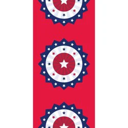 Destination Holiday Patriotic Beach Towel - Red Fans