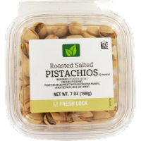 slide 1 of 1, Pre Packaged Roasted Salted Pistachios, 7 oz