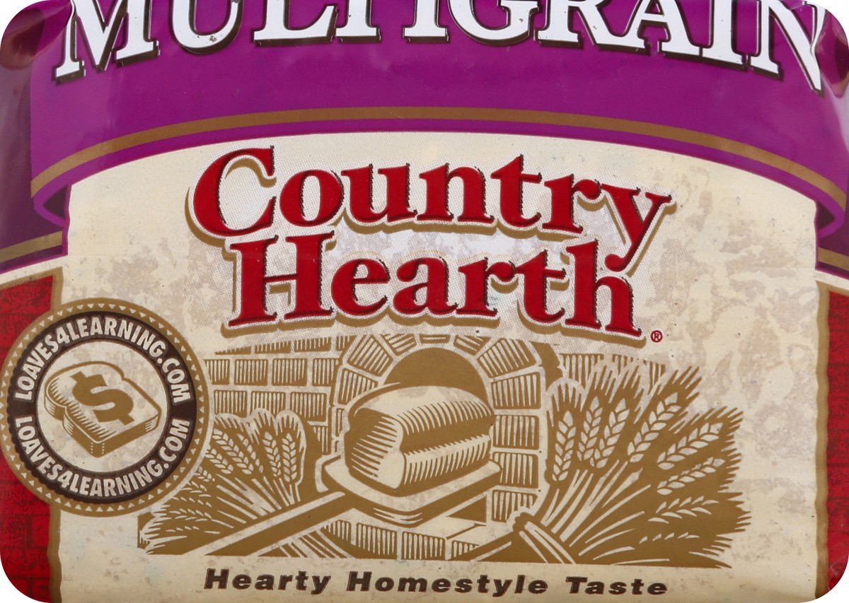 slide 6 of 13, Country Hearth Multigrain Bread, 1 ct