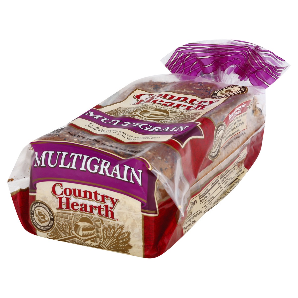 slide 8 of 13, Country Hearth Multigrain Bread, 1 ct