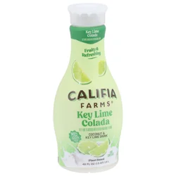 Califia Farms Coconut & Key Lime Drink, Plant Based, Key Lime Colada - 48 fl oz