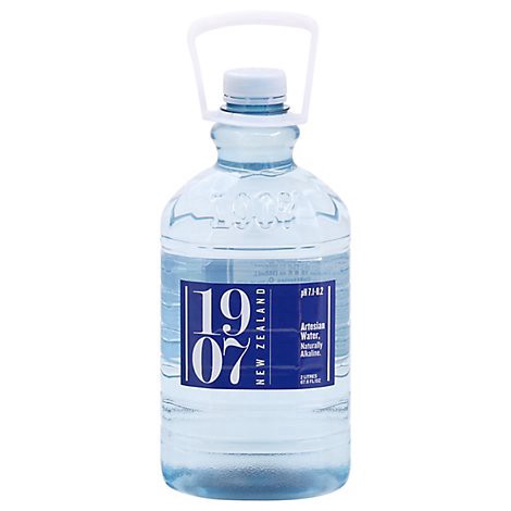 slide 1 of 1, 1907 Artisan Water Alkaline New Zealand Jug - 2 Liter, 2 liter