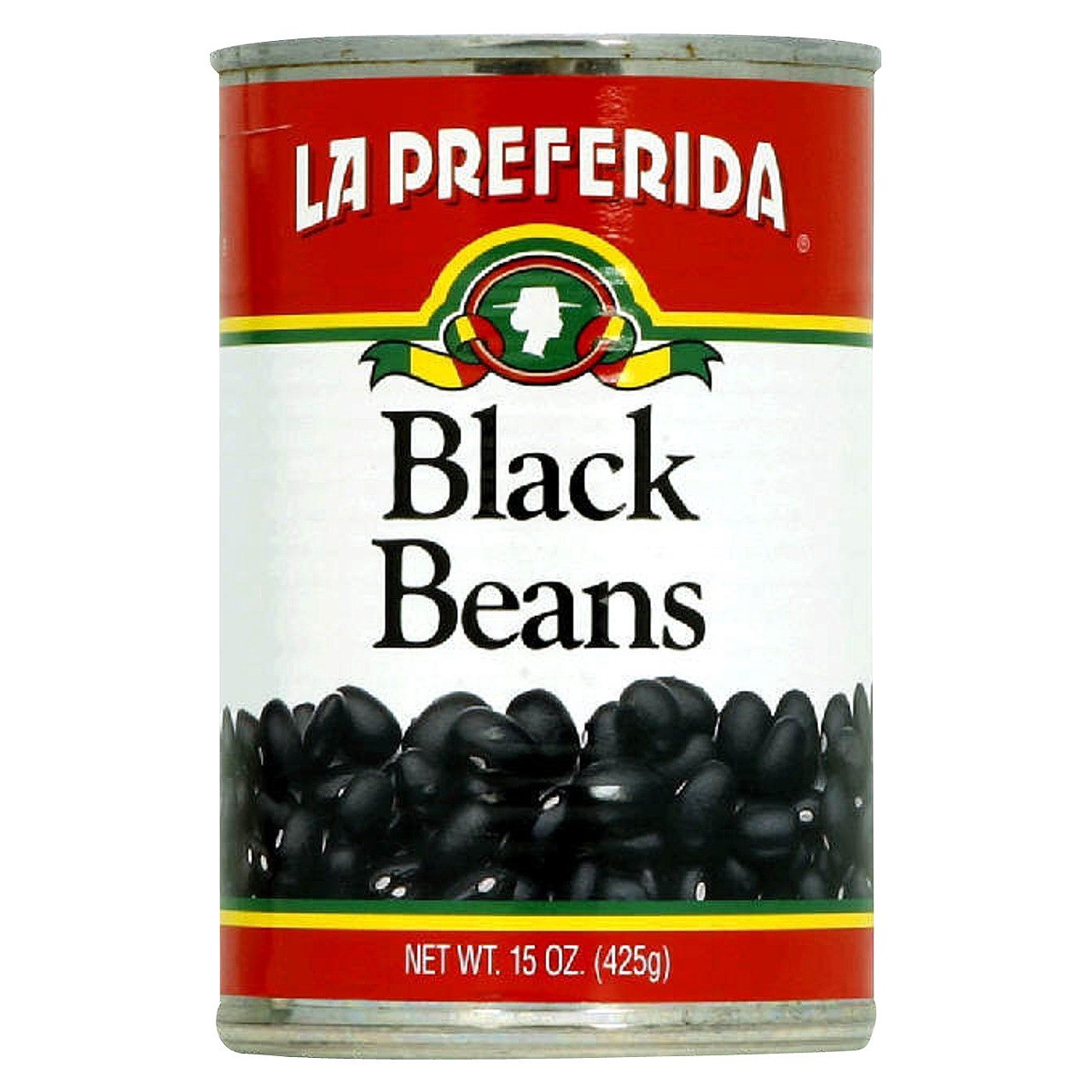 slide 1 of 3, La Preferida Black Beans, 15 oz