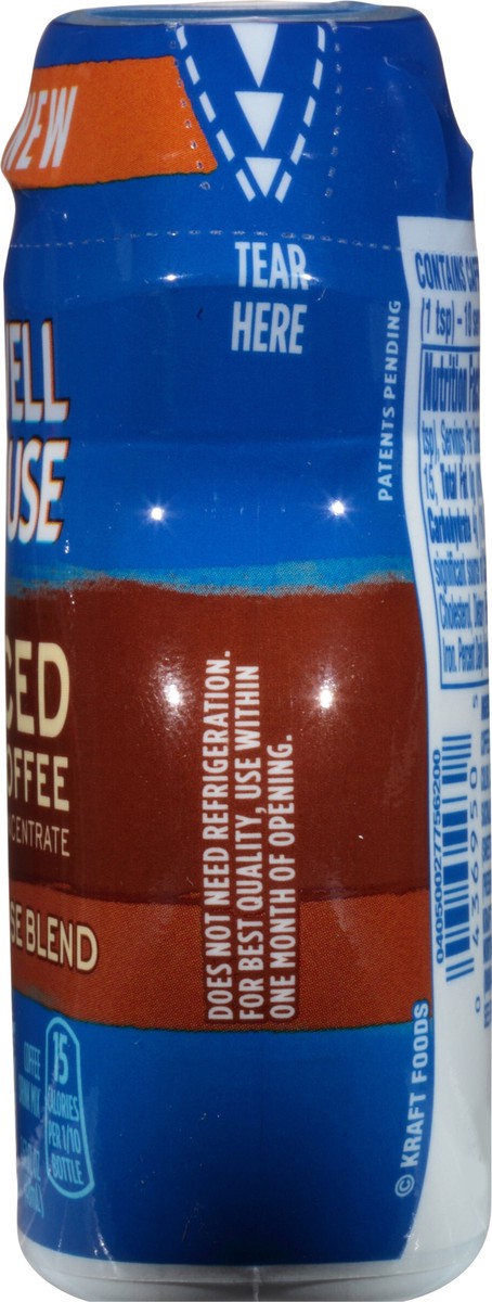 slide 9 of 13, Maxwell House house Blend Iced Coffee Liquid Concentrate, 1.62 fl oz