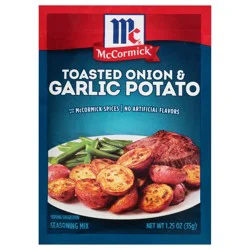 McCormick Toasted Onion & Garlic Potato Seasoning, 1.25 oz