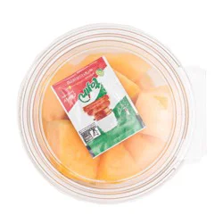 Fresh Cut Cantaloupe With Tajin