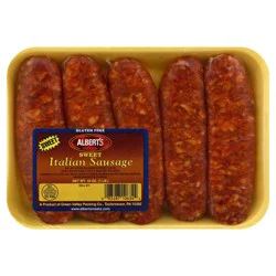 Albert's Sweet Italian Sausage 16 oz