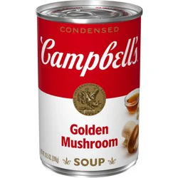 Campbell's Condensed Golden Mushroom Soup, 10.5 oz Can