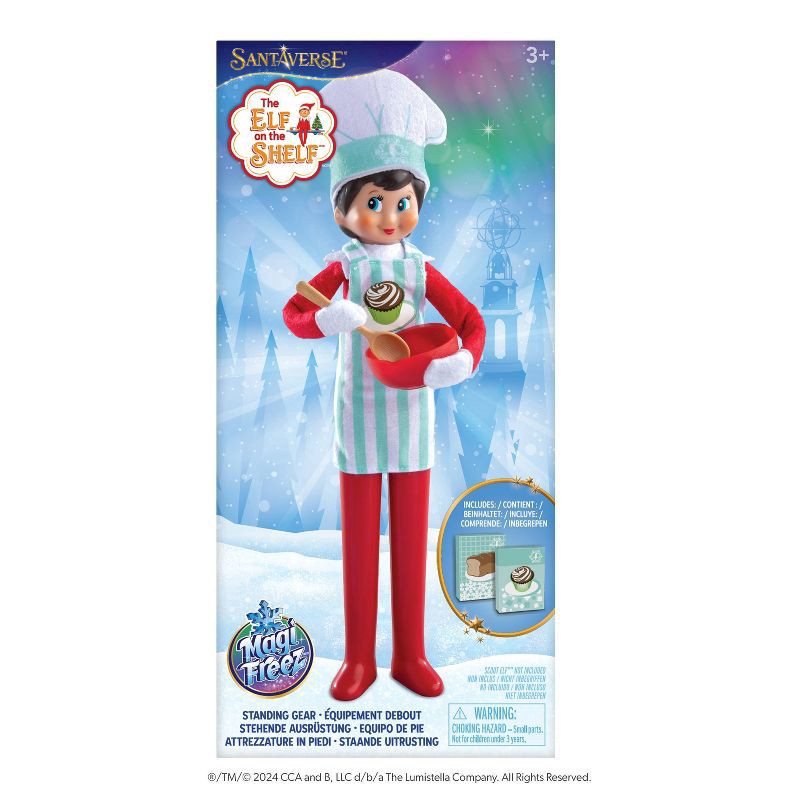 slide 5 of 5, Elf on the Shelf MagiFreez@ Christmas Chef, 1 ct