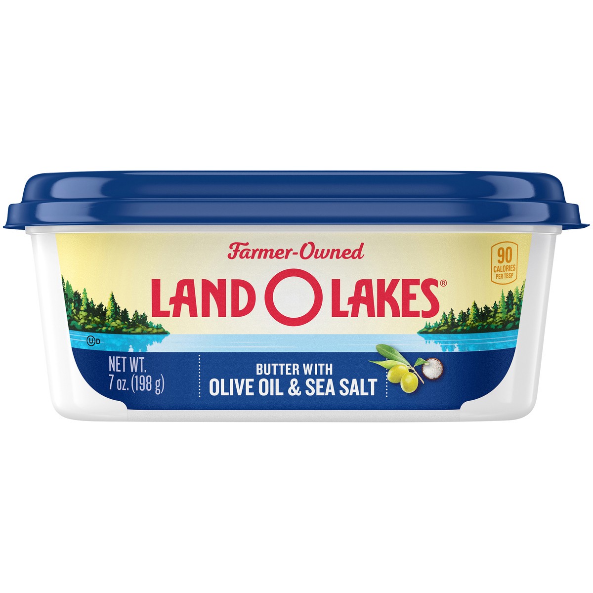 slide 1 of 9, Land O'Lakes Butter With Olive Oil, 7 oz