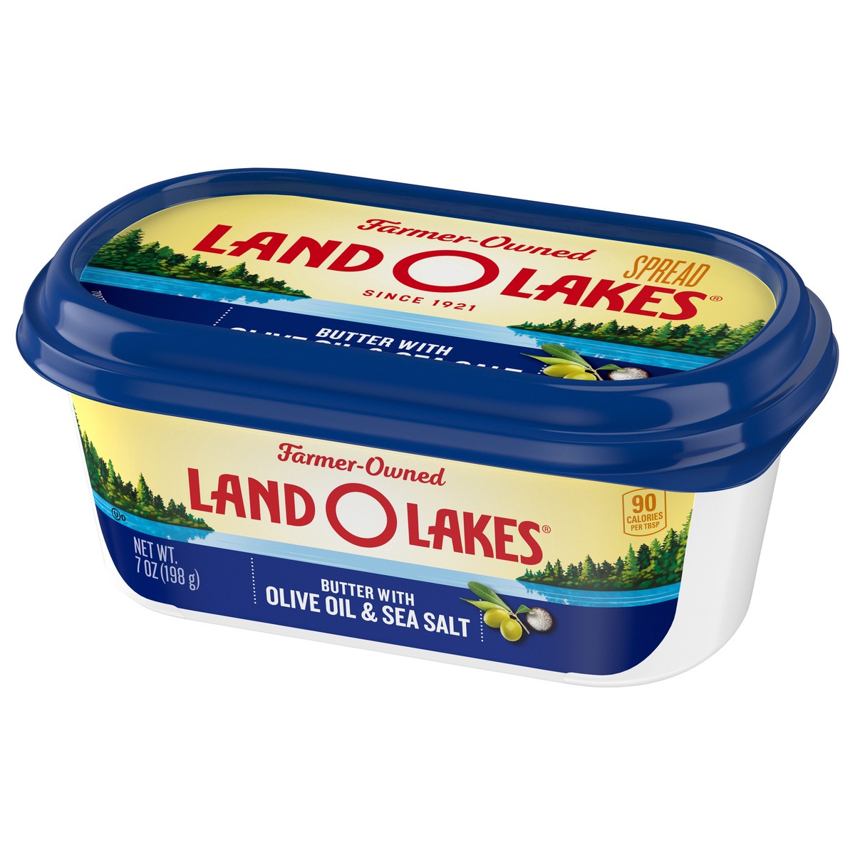 slide 3 of 9, Land O'Lakes Butter With Olive Oil, 7 oz
