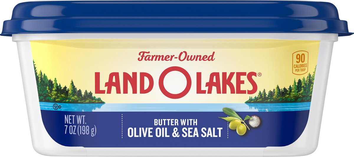 slide 6 of 9, Land O'Lakes Butter With Olive Oil, 7 oz