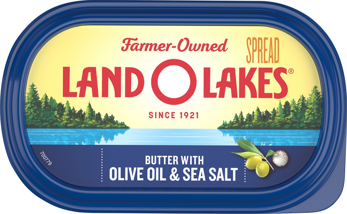 slide 9 of 9, Land O'Lakes Butter With Olive Oil, 7 oz