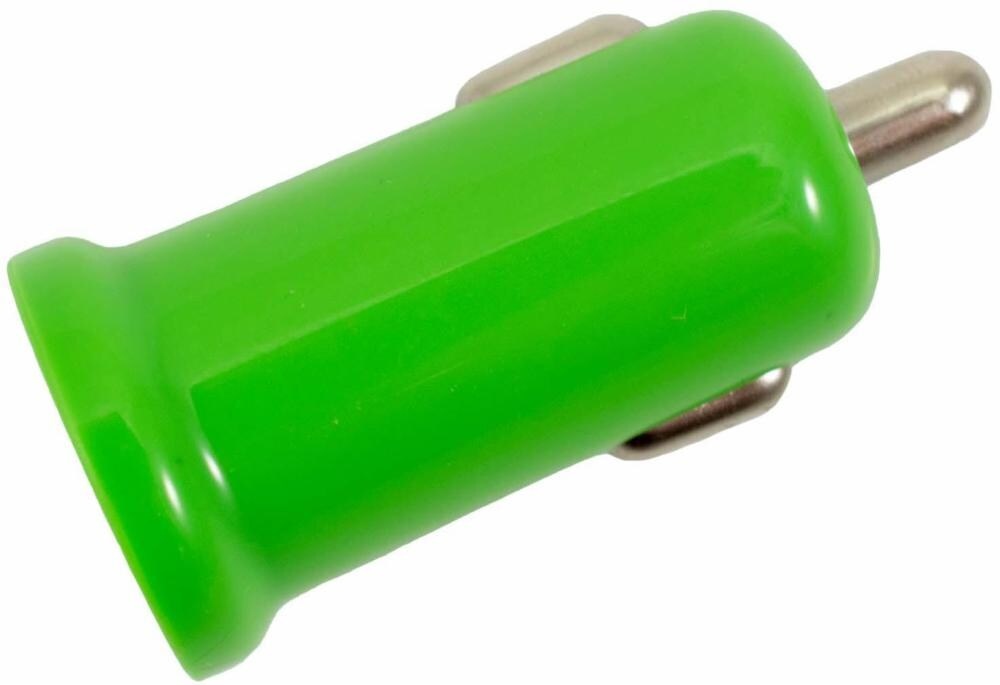 slide 1 of 1, Cellcandy Low-Profile Usb Car Charger - Sour Apple Green, 1 ct