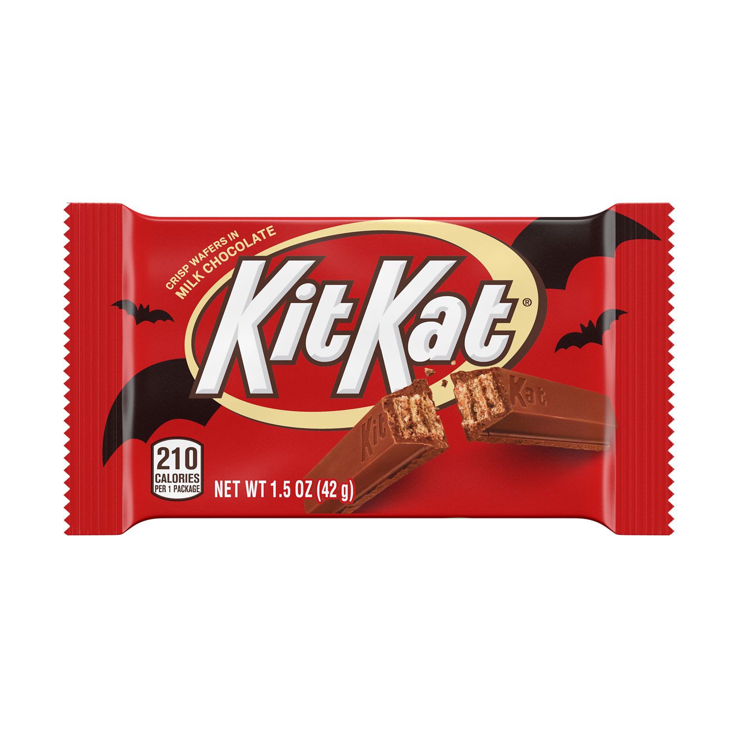 slide 1 of 3, KIT KAT Milk Chocolate Wafer Candy, 1.5 oz, Bar, 1.5 oz