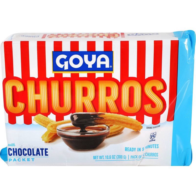 slide 1 of 10, Goya Frozen Churros 10.6oz, 10 oz