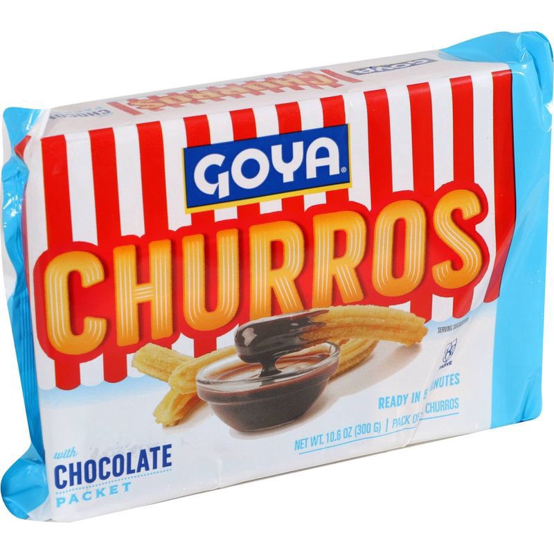 slide 10 of 10, Goya Frozen Churros 10.6oz, 10 oz