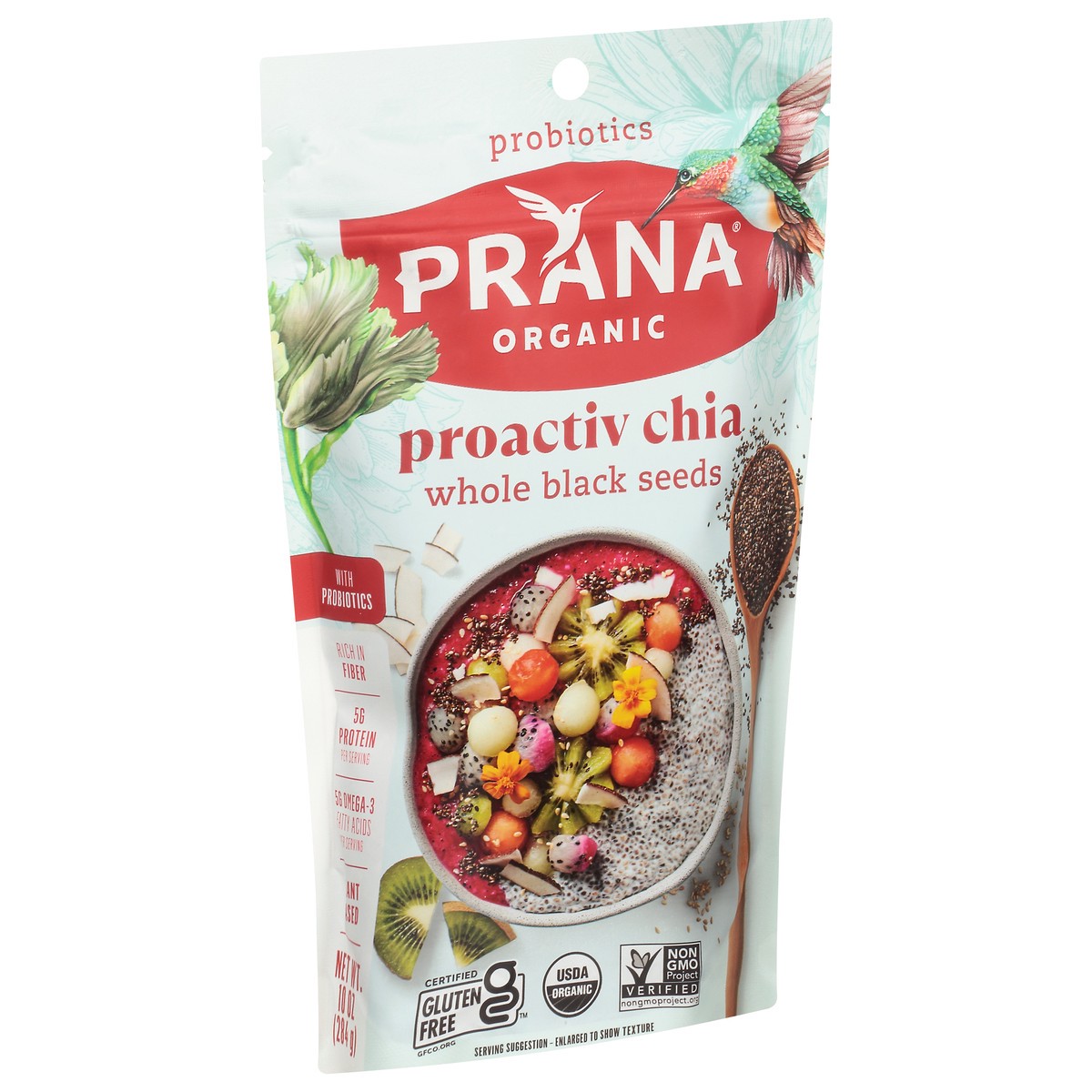 slide 2 of 9, PRANA Probiotics Proactive Chia 10 oz, 10 oz