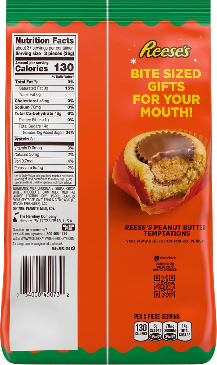 slide 3 of 3, Reese's Miniatures Peanut Butter Cups 34.1 oz, 34.10 oz