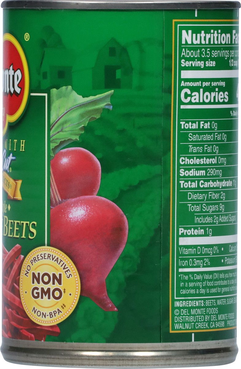 slide 9 of 9, Del Monte Fresh Cut French Style Julienne Beets, 15 oz