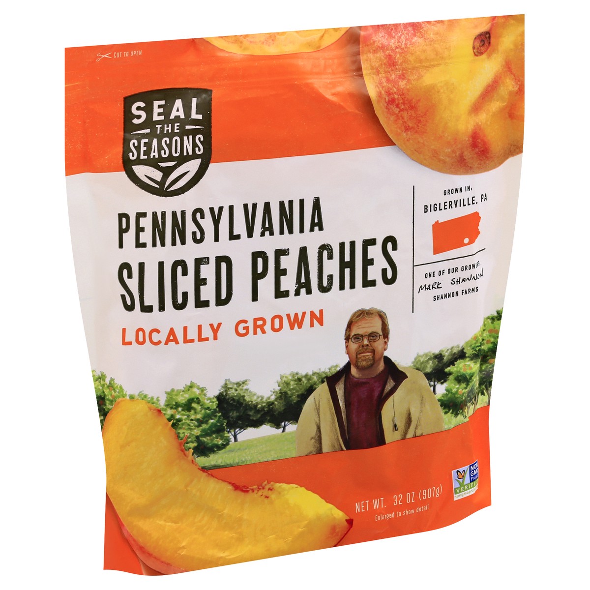 slide 11 of 13, Seal the Seasons Pennsylvania Sliced Peaches 32 oz, 32 oz