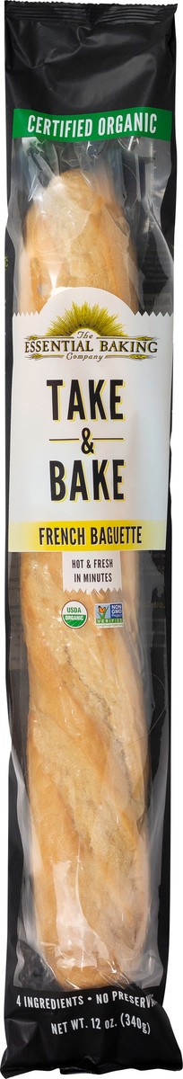 slide 3 of 6, The Essential Baking Company Take & Bake French Baguette 12 oz. Bag, 12 oz