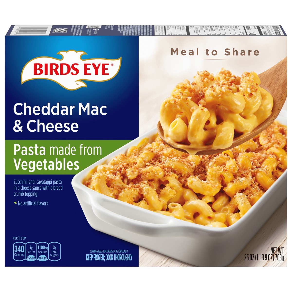 slide 6 of 13, Birds Eye Cheddar Mac & Cheese 25 oz, 25 oz