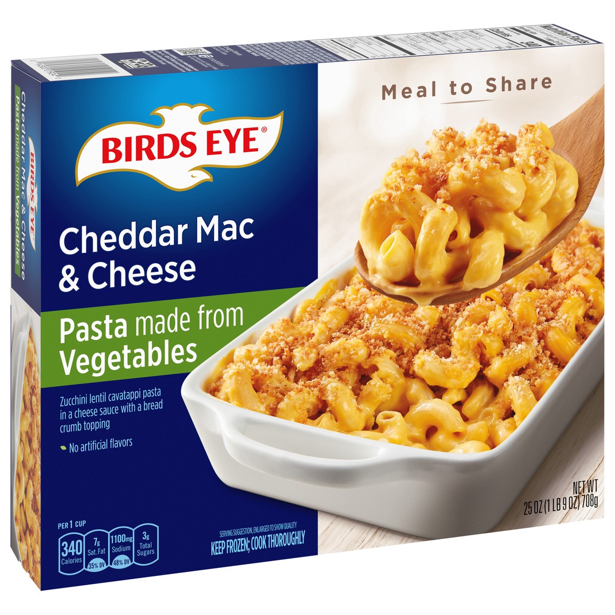 slide 7 of 13, Birds Eye Cheddar Mac & Cheese 25 oz, 25 oz