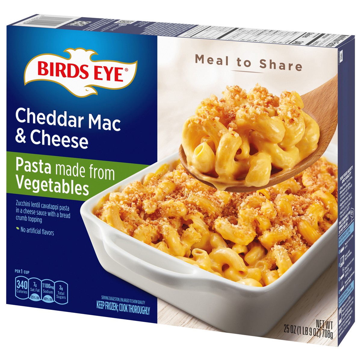 slide 8 of 13, Birds Eye Cheddar Mac & Cheese 25 oz, 25 oz