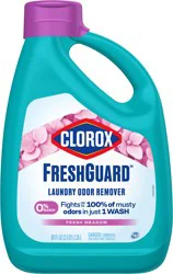 Clorox Laundry Sanitizer, 0% Bleach, Color Safe, Fresh Meadow, 80 Fluid Ounces