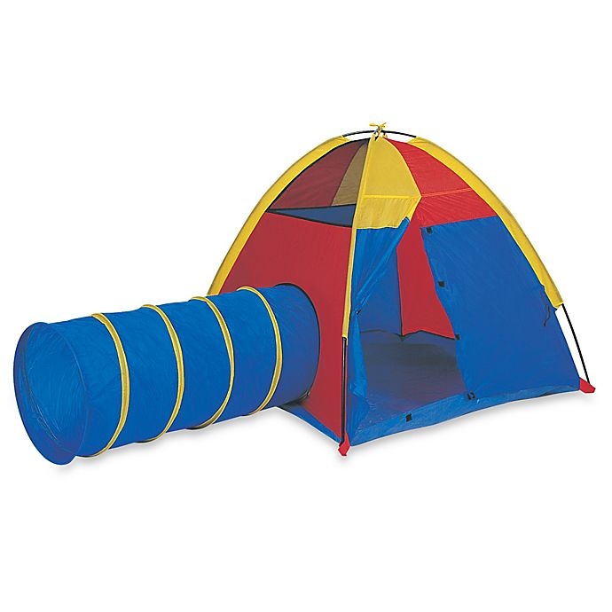 slide 1 of 1, Pacific Play Tents Hide-Me Tent and Tunnel Combination, 1 ct