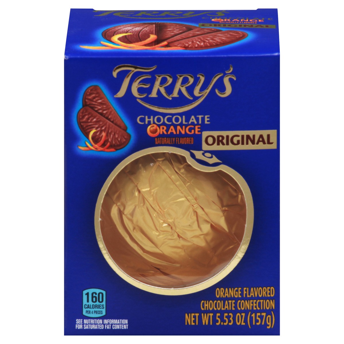 slide 1 of 13, Terry's Original Chocolate Orange 5.53 oz, 5.53 oz