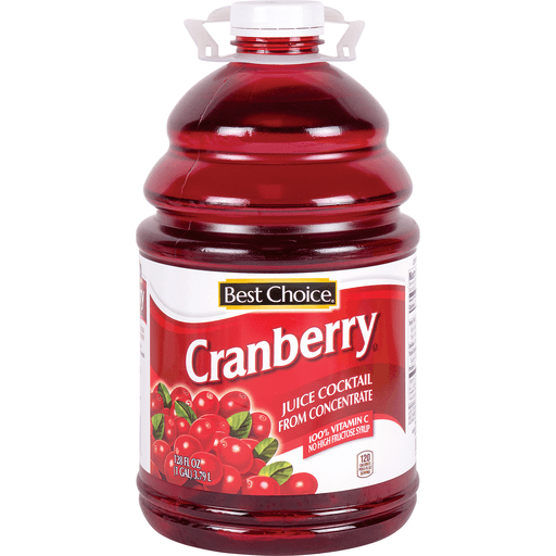 slide 1 of 1, Best Choice Cranberry Jce - 128 oz, 128 oz