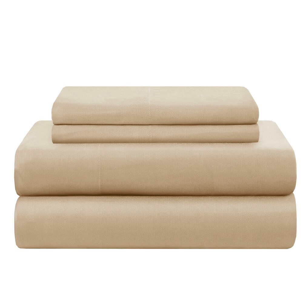 slide 1 of 1, Hd Designs Sheet Set - Tan, 1 ct