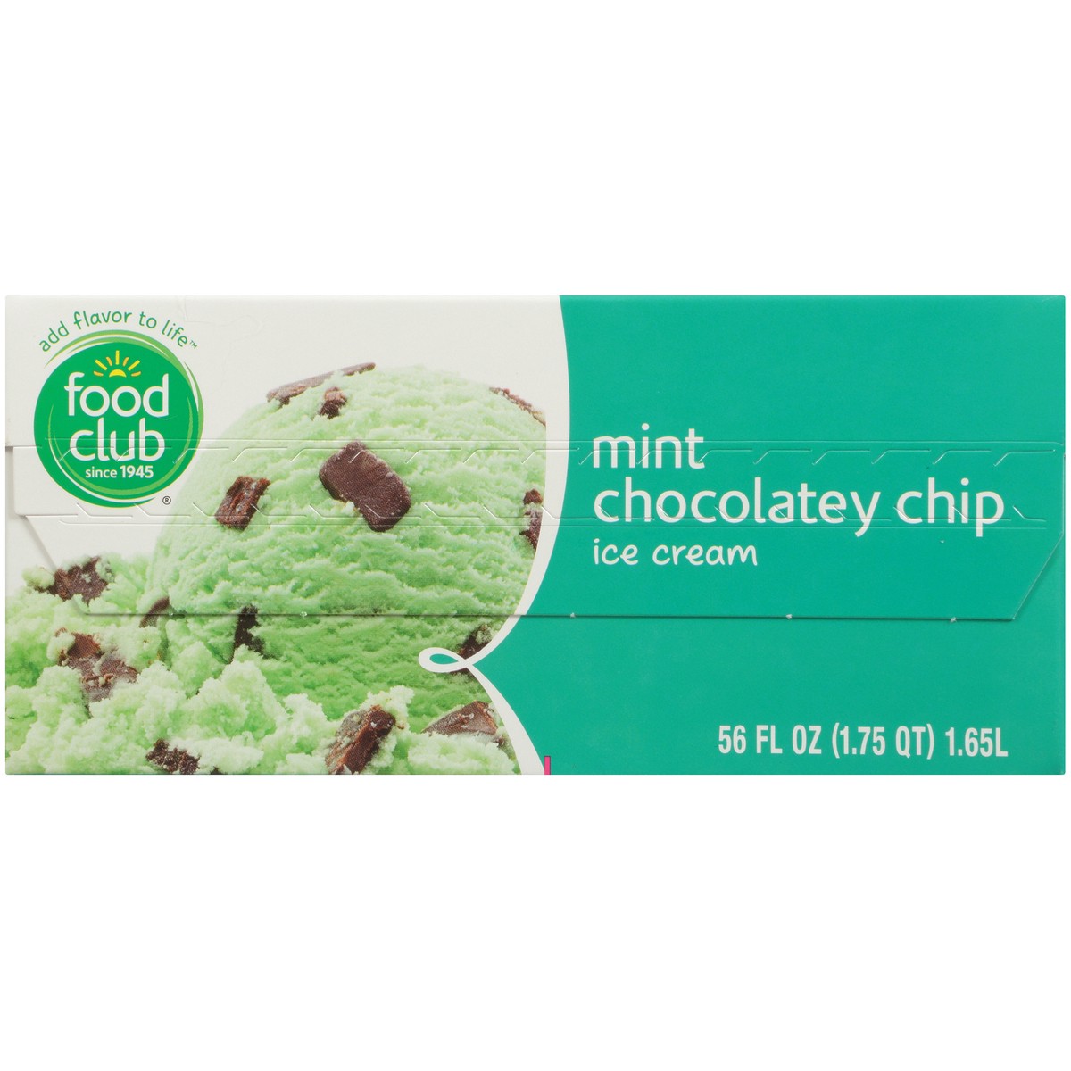 slide 6 of 14, Food Club Mint Chocolatey Chip Ice Cream, 56 fl oz