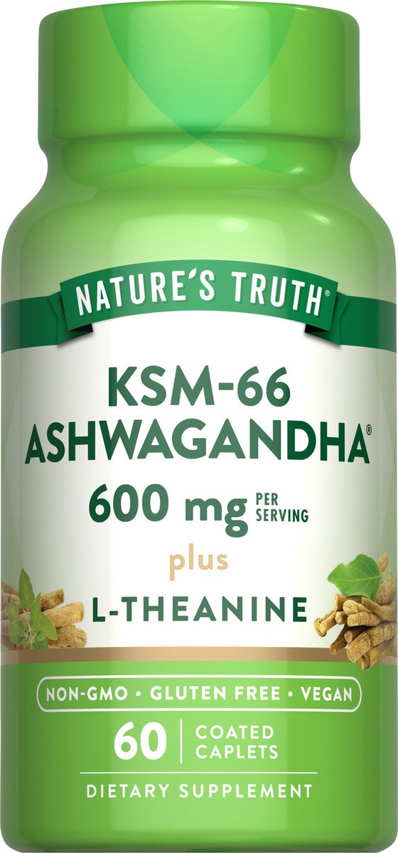 slide 9 of 9, Nature's Truth KSM Ashwagandha 600mg (per 2), 60 ct