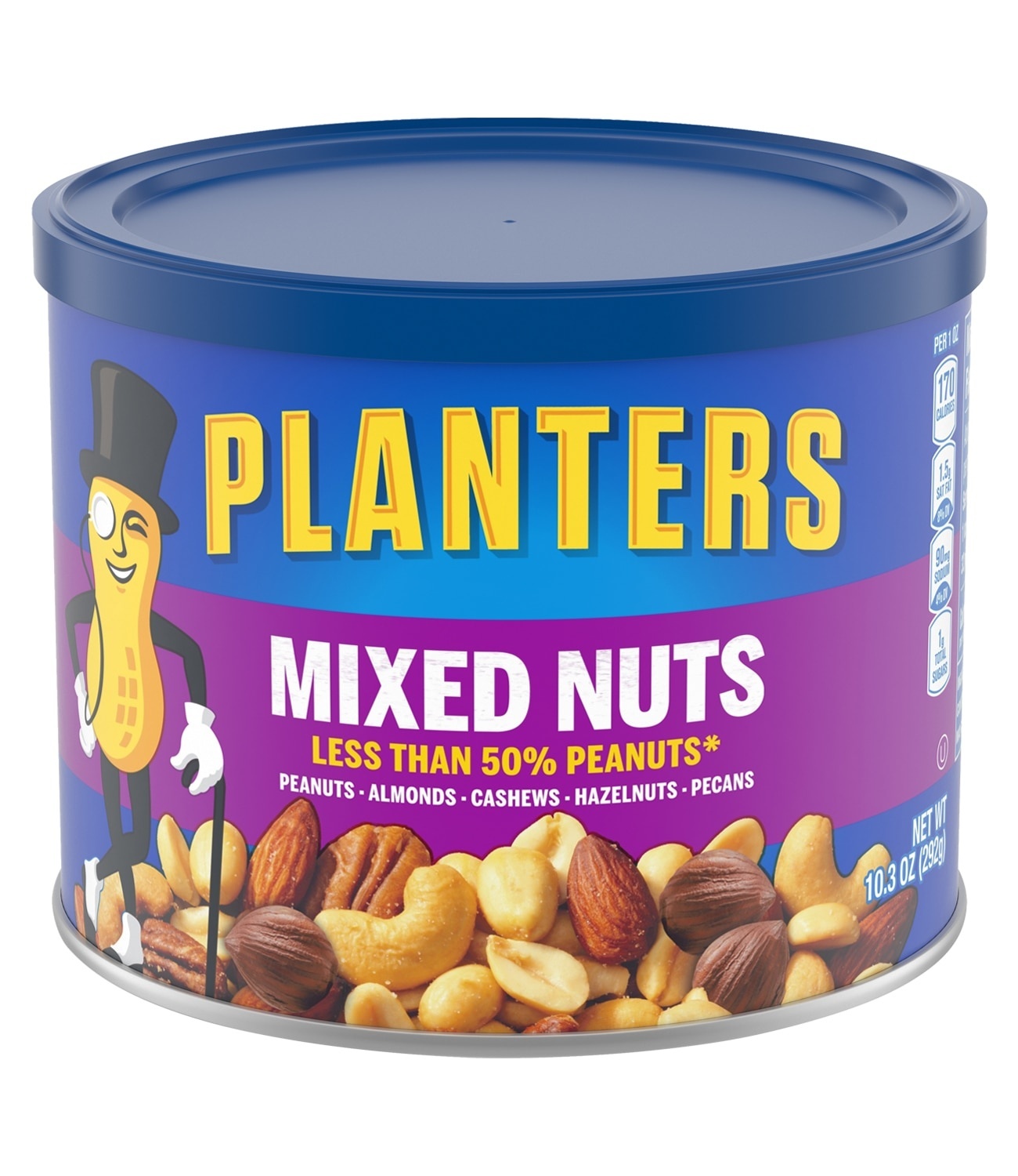 slide 1 of 1, Planters Mixed Nuts, 10.3 oz